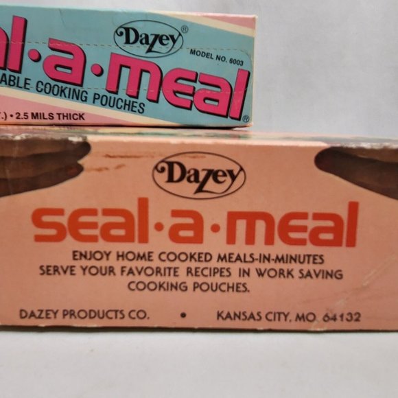 Vintage Dazey Seal a Meal with New Bags With Instructions and Box - Picture 2 of 8